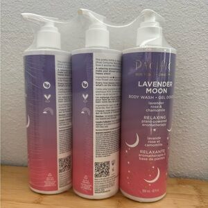 Pacifica Lavender Moon Body Wash Trio